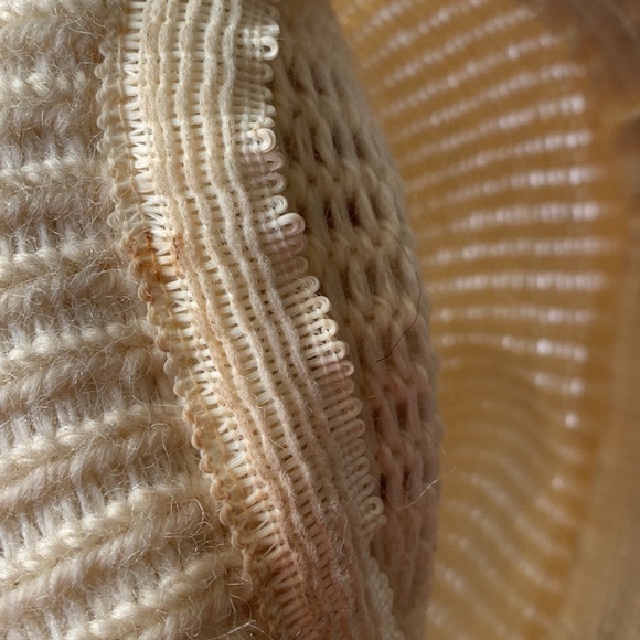 Vintage TONAK DOLLY Cream Hat - Picture 7 of 7